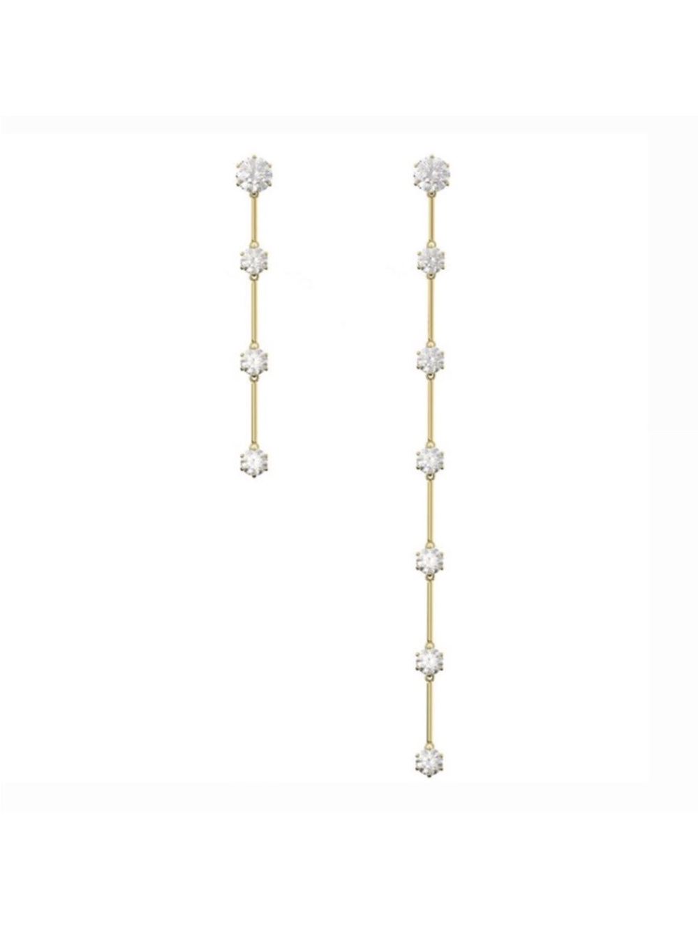 Atelier Swarovski Constella earrings
Asymmetrical, Rose Gold